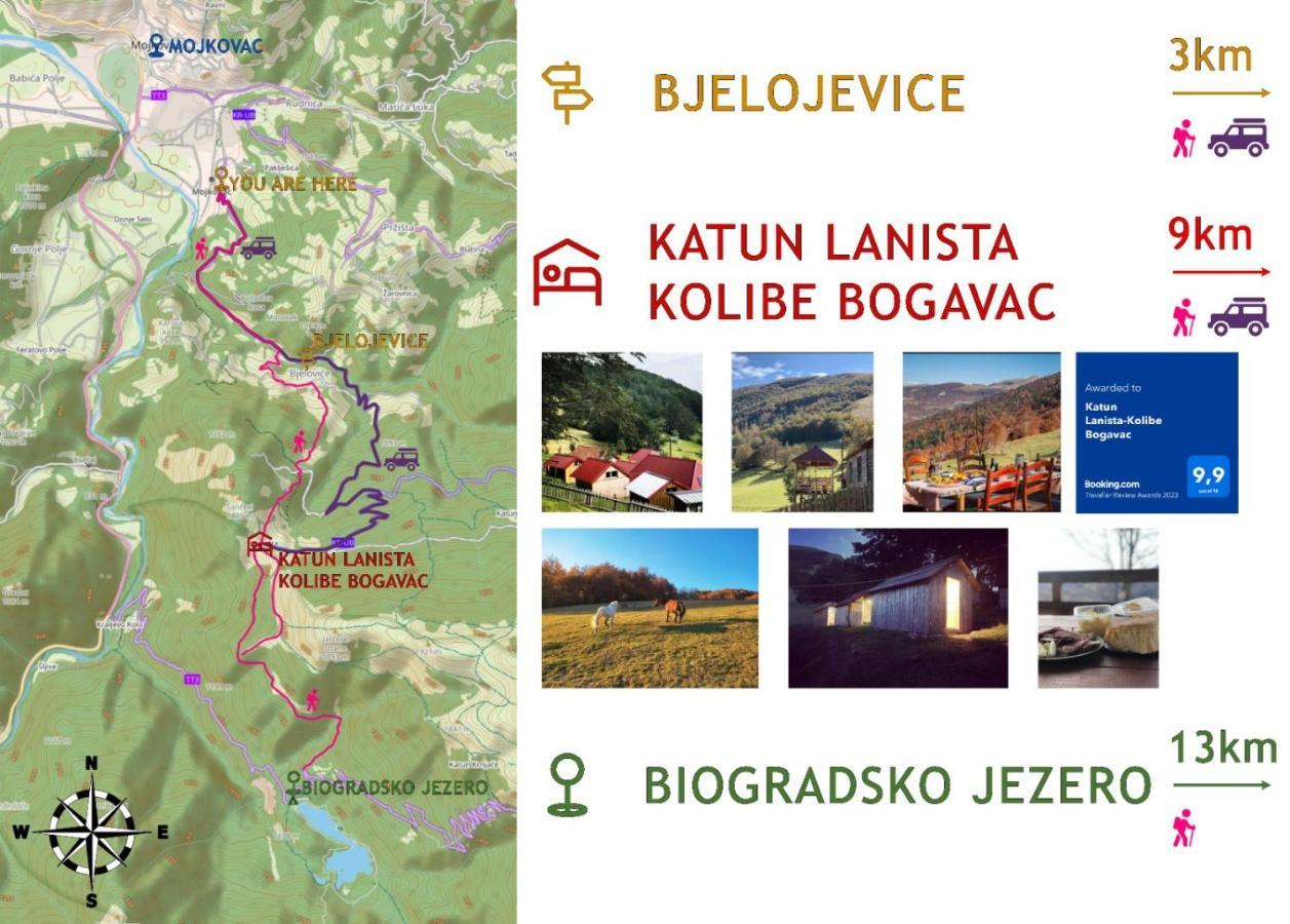 Katun Lanista-Kolibe Bogavac Villa Mojkovac Buitenkant foto